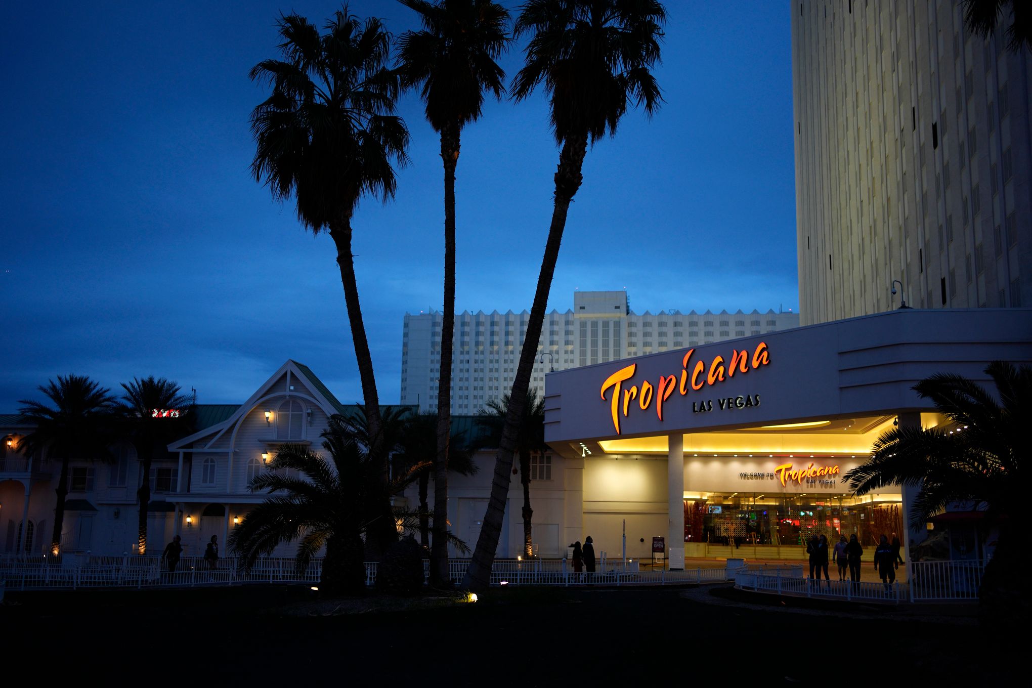 Tropicana Las Vegas Entrance Tropicana Las Vegas Is For Sale,