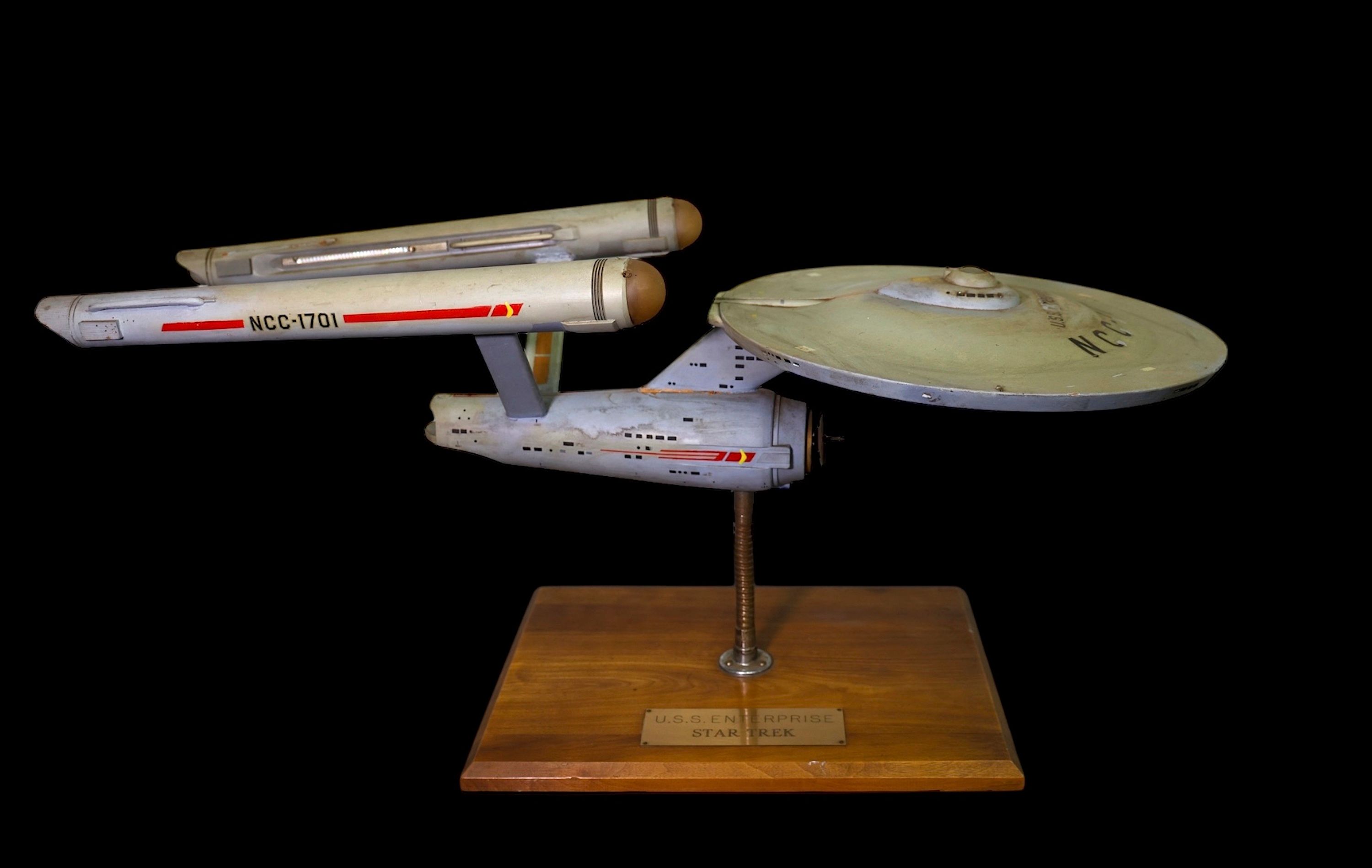 Long-lost first model of the USS Enterprise from 'Star Trek