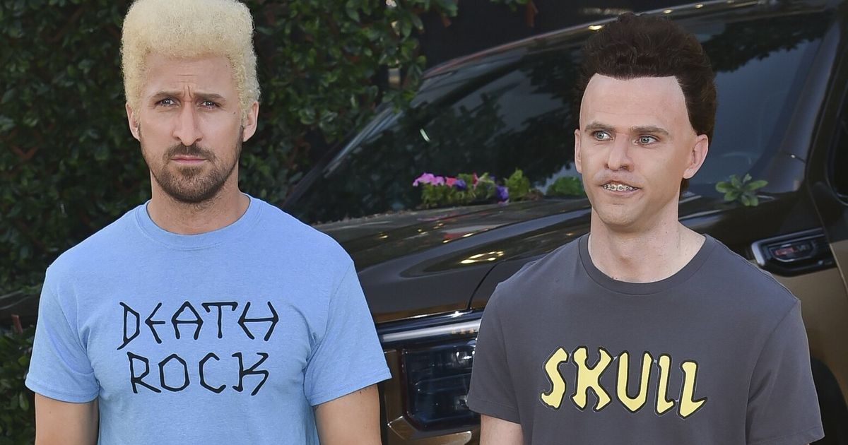 Ryan Gosling and Mikey Day reprise viral Beavis and Butt-Head ...