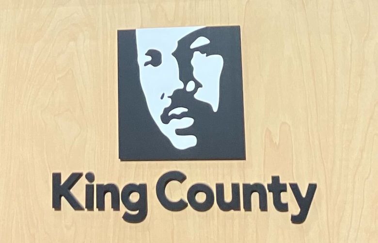 Catherine Carlile is awarded the King County Council’s Martin Luther King Medal of Distinguished Service for social justice advocacy by Councilmember Pete von Reichbauer Tuesday June 6, 2023 at the King County Courthouse in Seattle.
