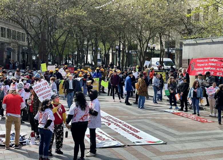 시애틀 '메이데이' 집회, 이민자와 노동자 권리 강조