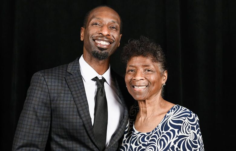 Marcus and Cynthia Green at the 2022 King County Library System Foundation’s Literary Lions Gala. (Courtesy King County Library System Foundation)