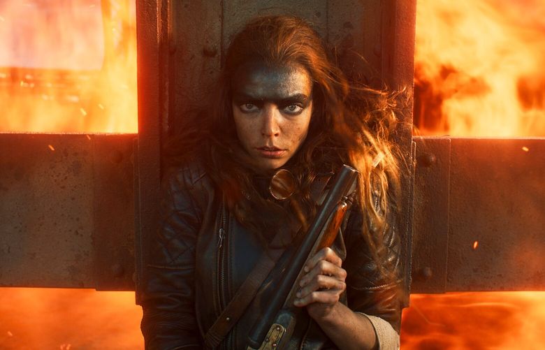 Anya Taylor-Joy as Furiosa in “Furiosa: A Mad Max Saga.”