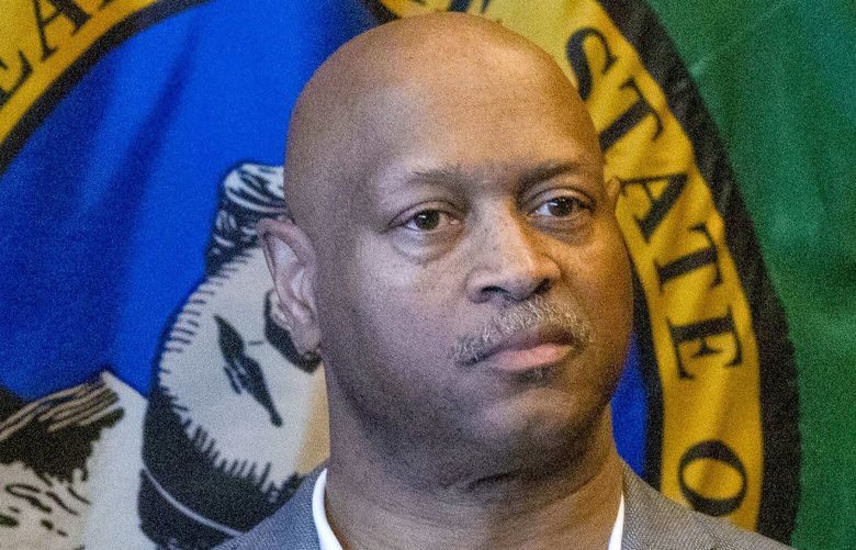 Darrell Powell, interim CEO of the King County Regional Homeless Authority since February 2024, has withdrawn his candidacy for the permanent position. (Ellen M. Banner / The Seattle Times, 2023) 17308551