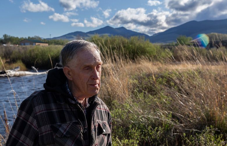 Art Mangels, 77, opened Big Hole River Retreat about a decade ago. He  worries that the sharp rise in his property taxes, on top of other increasing costs, may force him to sell. MUST CREDIT: Holly Pickett for The Washington Post