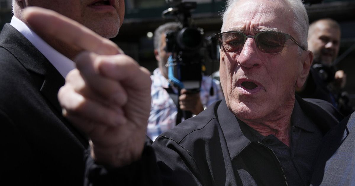Biden campaign sends allies De Niro and first responders to Trump’s NY ...
