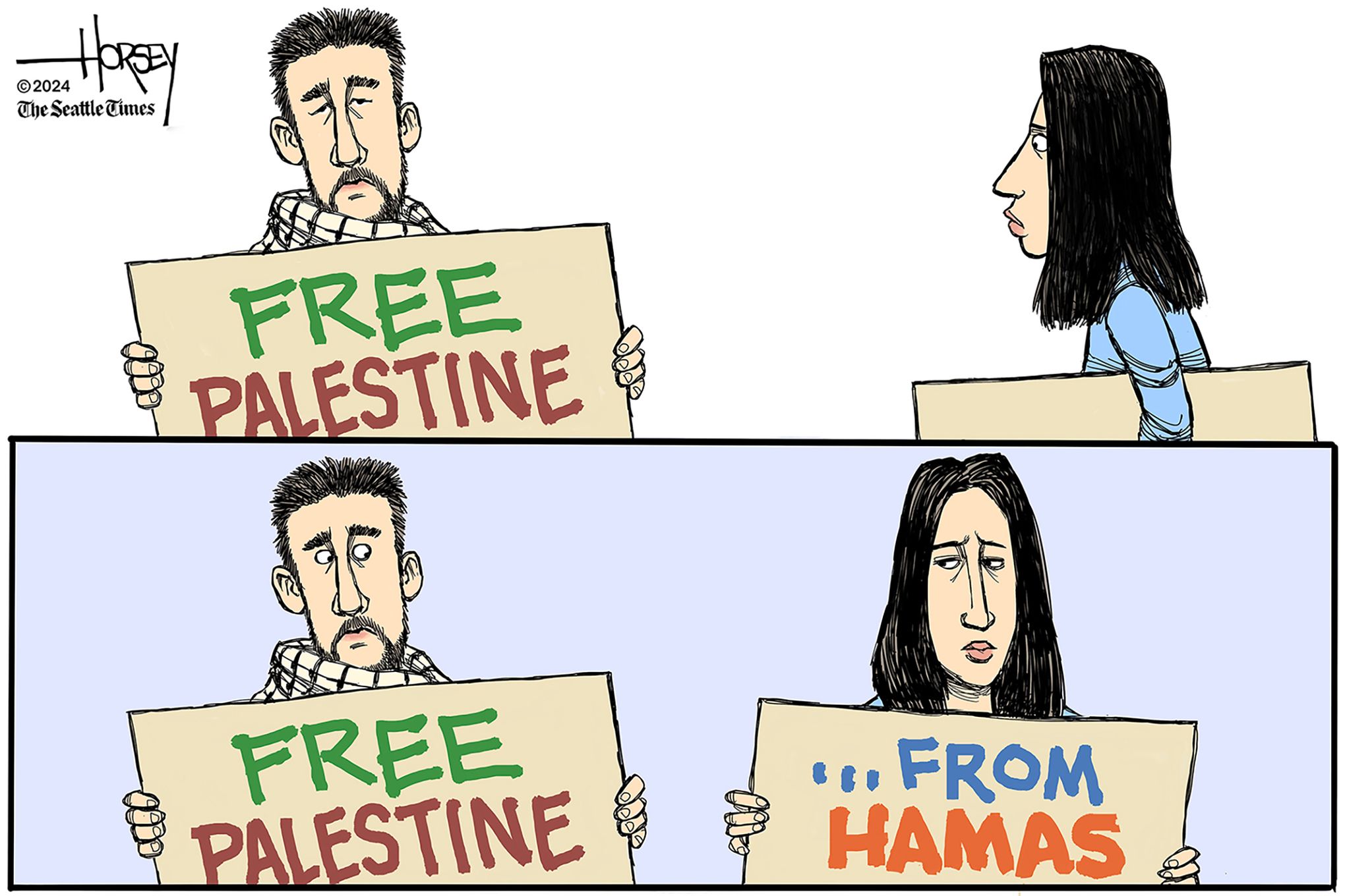 Free Palestine from extremists on both sides | The Seattle Times