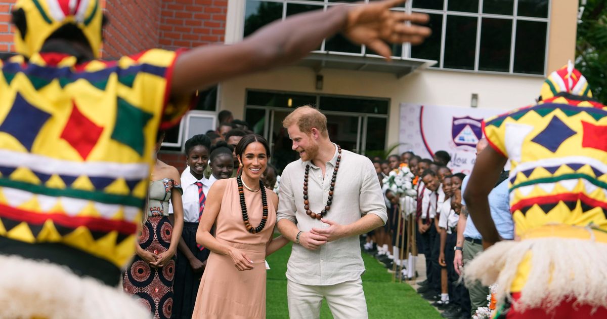 Prince Harry and Meghan are in Nigeria to champion the Invictus Games and highlight mental health