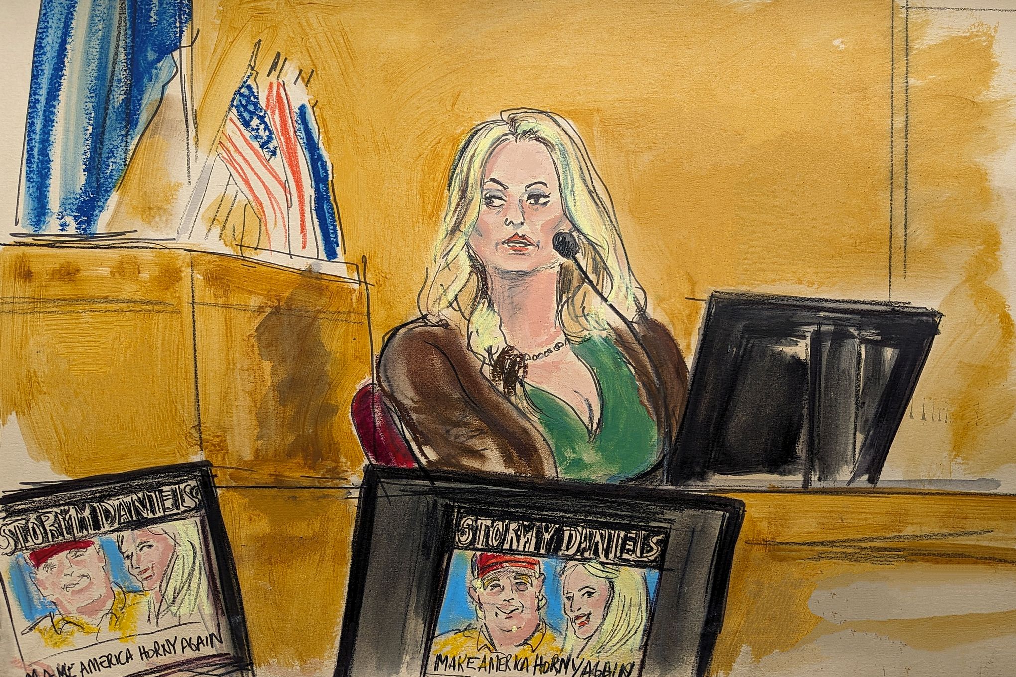 Stormy Daniels delivers shocking testimony about Trump, but trial hinges on  business records | The Seattle Times