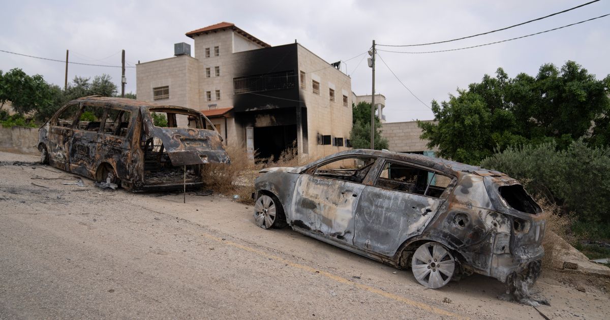 A West Bank village feels helpless after Israeli settlers attack with ...