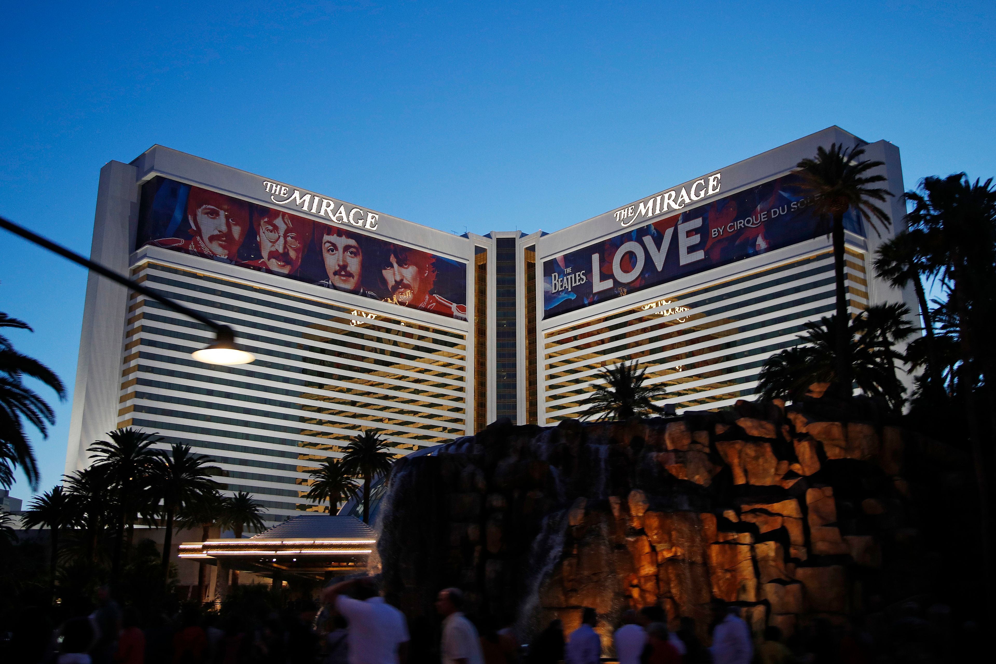 The Mirage casino, which ushered in an era of Las Vegas Strip