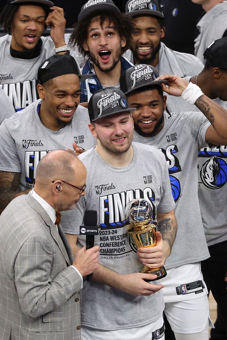 Doncic's 36 points spur Mavericks to NBA Finals with 124-103 toppling of  Timberwolves in Game 5 | The Seattle Times, image size:780x1170