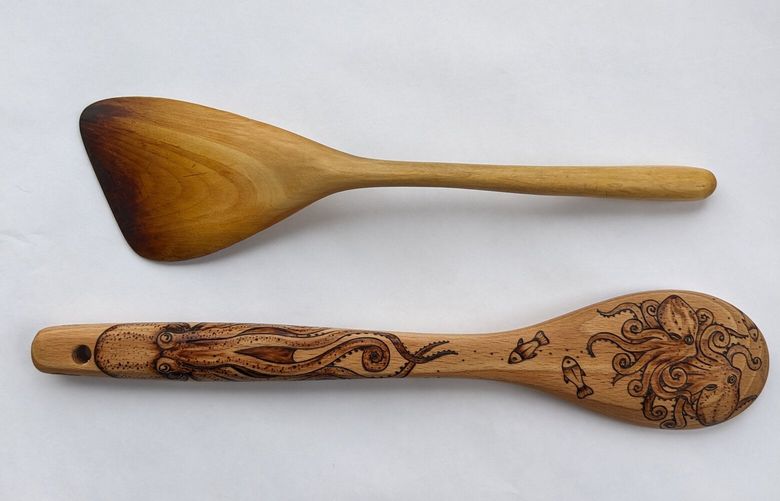 Regular applications of spoon butter keep 30-year-old tools or elaborate pyrography looking fresh.