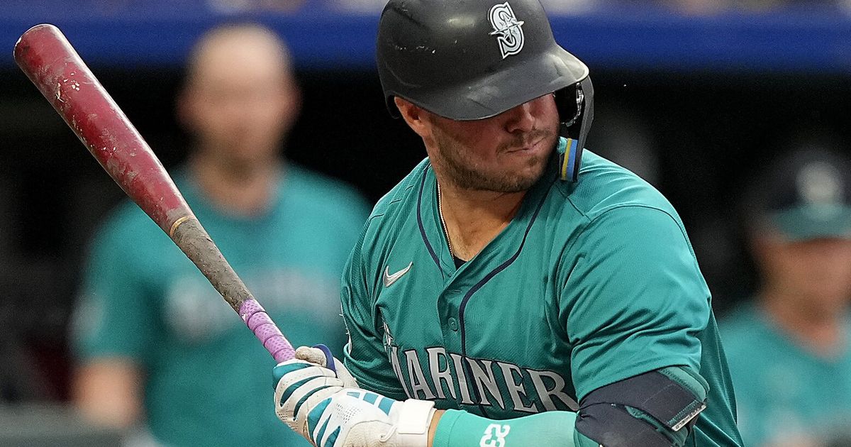 Ty France scratched from Mariners’ lineup day after being hit by pitch