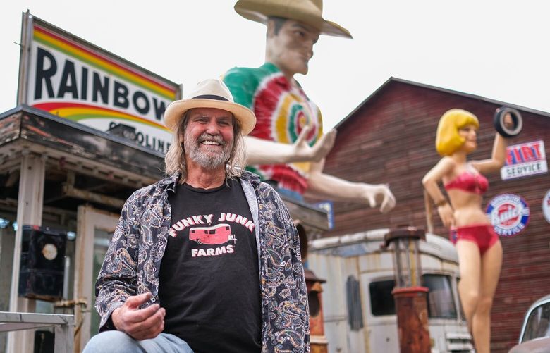 David Webb’s Lost Highway Museum in Pomeroy, WA., is a personal collection of memorabilia from all across the country. 227060