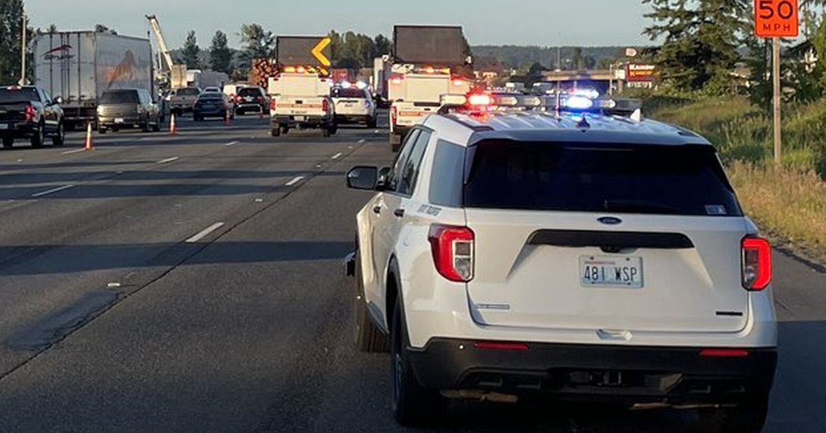 Crash kills driver on Interstate 5 in Fife | The Seattle Times