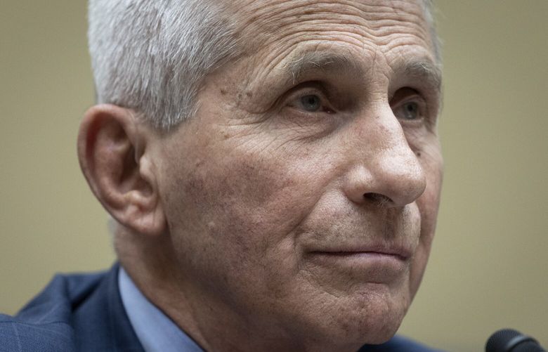 Dr. Anthony Fauci, the former director of the National Institute of Allergy and Infectious Diseases, testifies before the House Select Subcommittee on the Coronavirus Pandemic on Capitol Hill in Washington, June 3, 2024. (Tom Brenner/The New York Times)  XNYT0159 XNYT0159