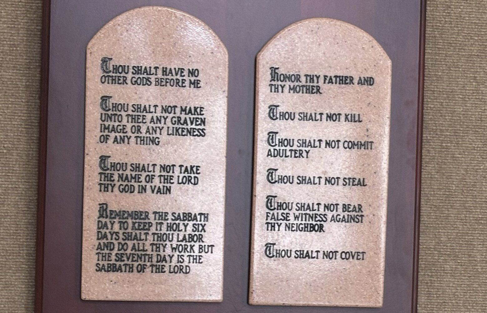 New Louisiana Law Requiring Classrooms To Display Ten Commandments ...