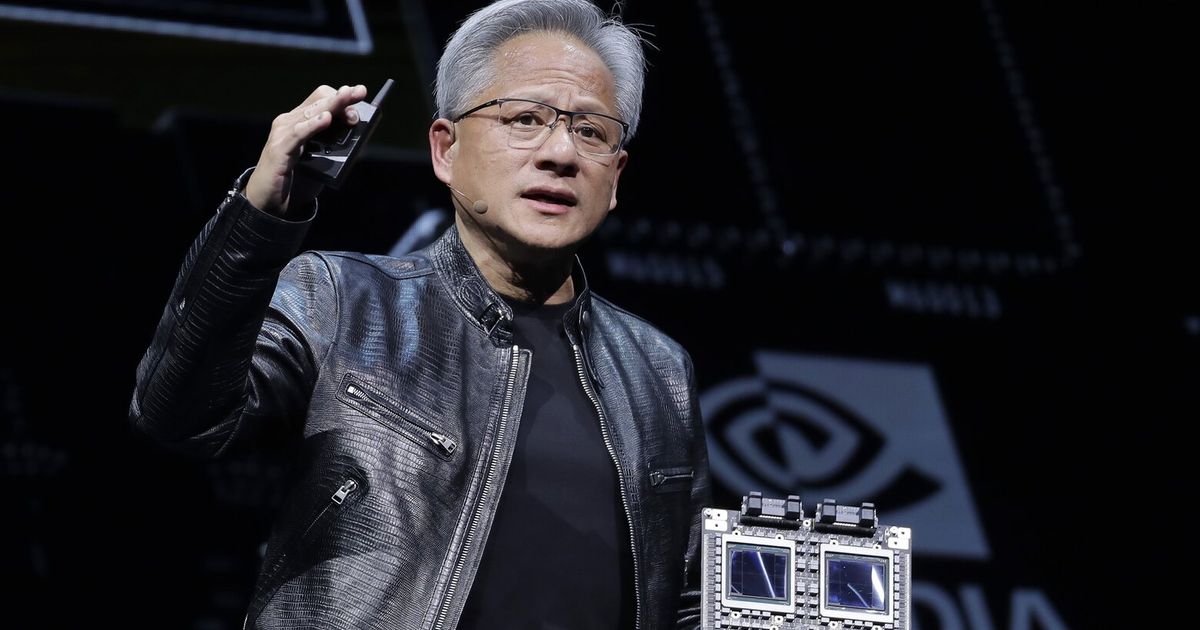 Nvidia rides AI wave to pass Apple as world’s largest company