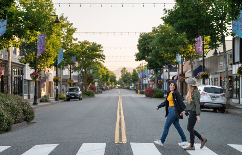 The Cloverdale neighborhood in southeast Surrey, B.C., provides another dimension to British Columbia’s fast-growing city with a population of 650,000 people. (Ian Harland / Discover Surrey / For the Seattle Times)