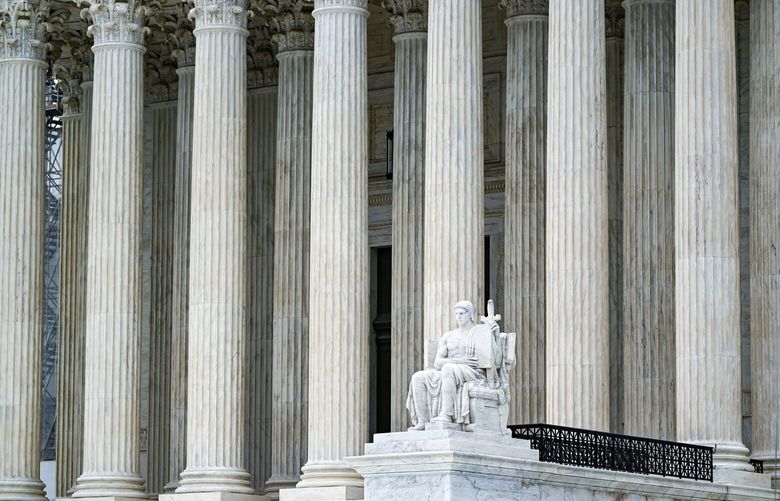 The U.S. Supreme Court building in Washington, May 9, 2024. In a 6-3 ruling, the Supreme Court on June 28 reduced the authority of executive agencies, sweeping aside a longstanding legal precedent that required courts to defer to the expertise of federal administrators in carrying out laws passed by Congress. The precedent, Chevron v. Natural Resources Defense Council, is one of the most cited in American law. (Kenny Holston/The New York Times) 