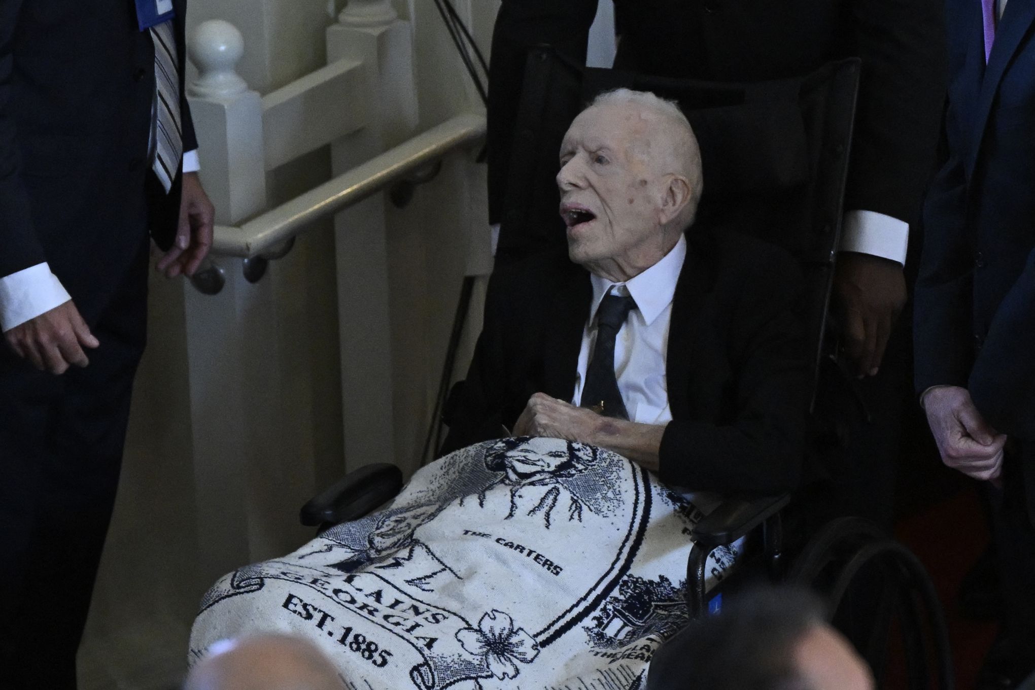 Jimmy Carter not awake every day, 15 months into hospice | The Seattle Times