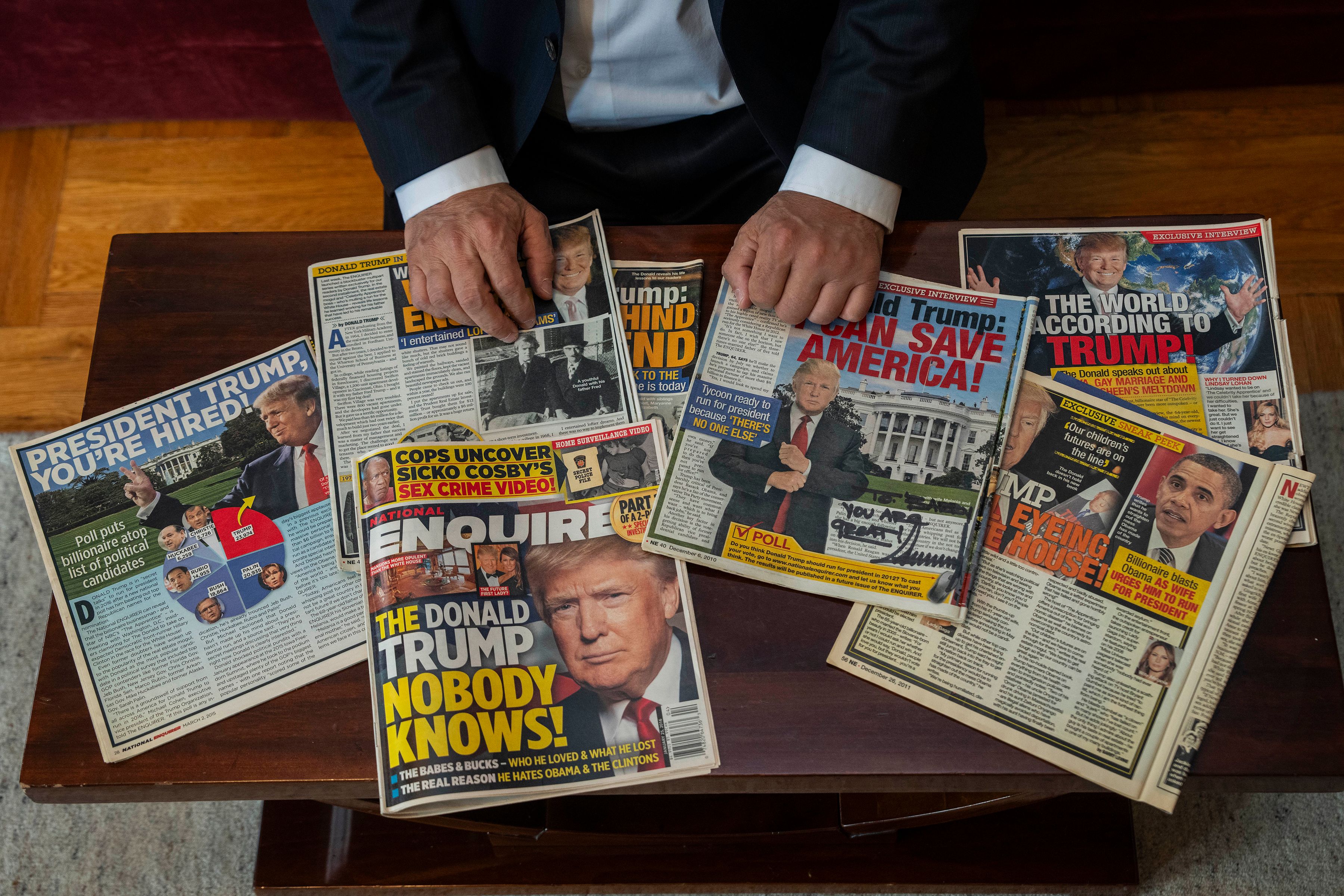After Trump's Conviction, a National Enquirer Editor Sends His