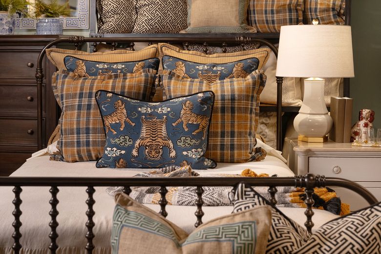 Switching up your bedding is an excellent way to play with color, pattern and texture. It