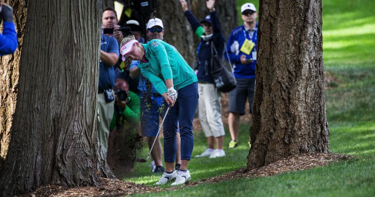 The trees of Sahalee Country Club provide peace and relaxation at the KPMG Women’s PGA Championship