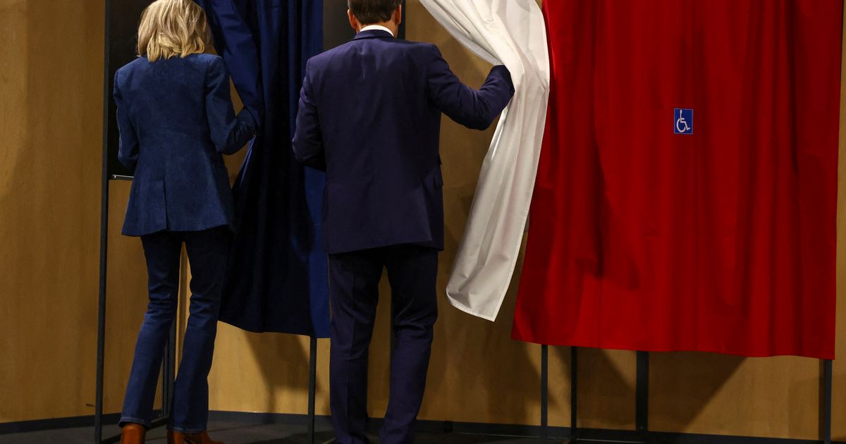 First French projections put hard-right National Rally well ahead in EU election