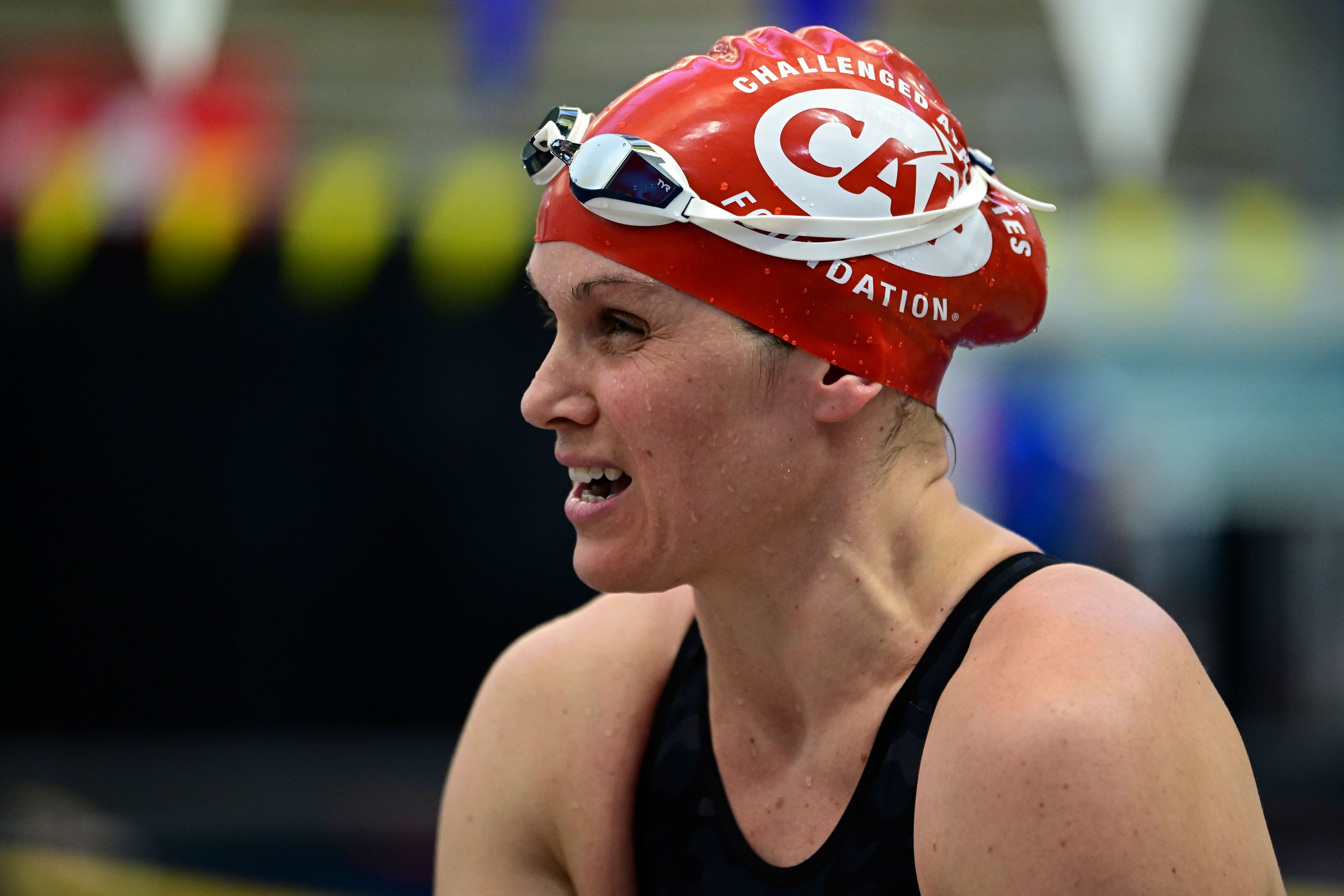 Paralympic swimmer Christie Raleigh Crossley may be close to