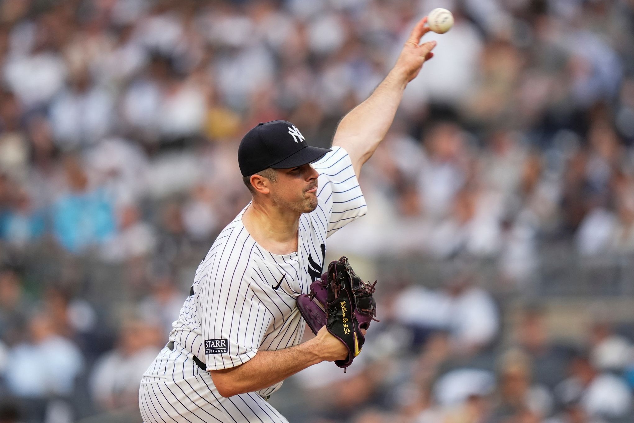 Carlos Rodón wins 6th straight start for Yankees, putting miserable first  season in New York behind | The Seattle Times