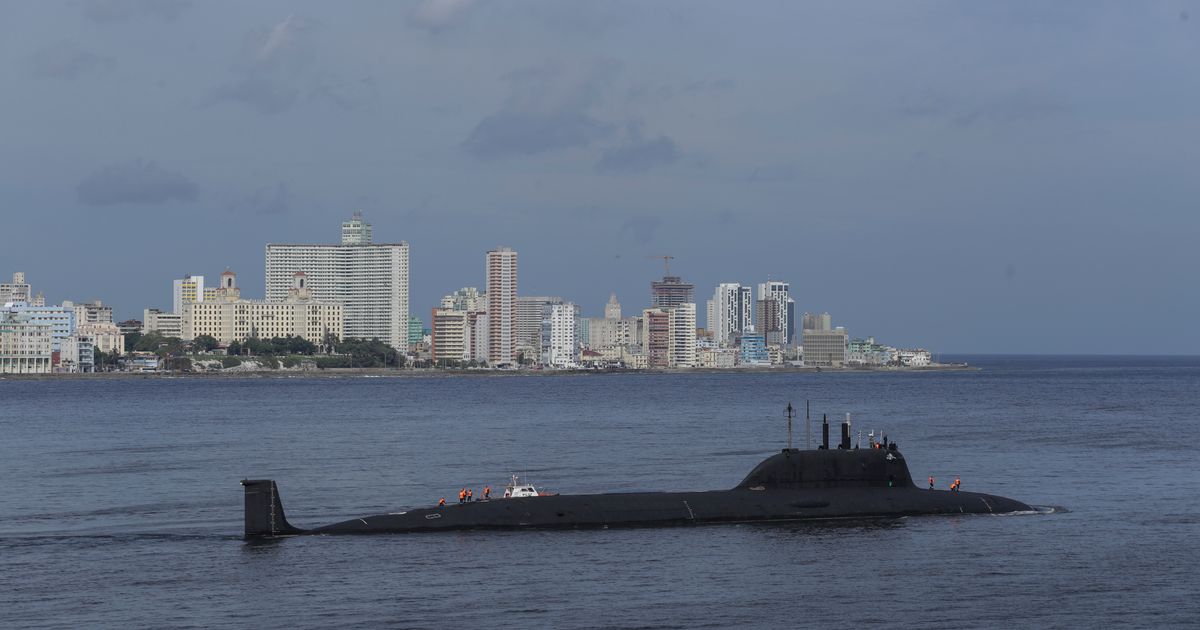 Russian warships leave Havana’s port after a 5-day visit to Cuba