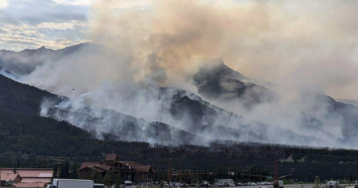 Wildfire closes Denali National Park for second day | The Seattle Times