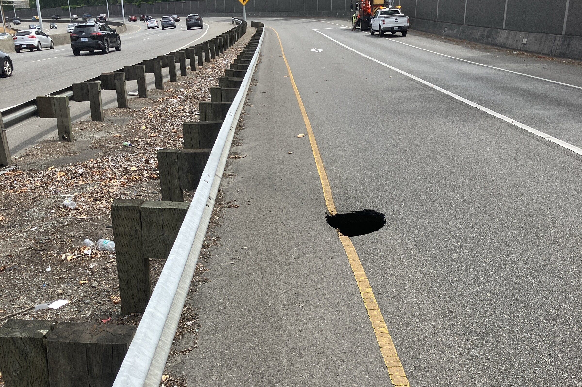 Highway 518 ramp near Sea-Tac Airport closed 'indefinitely' due to