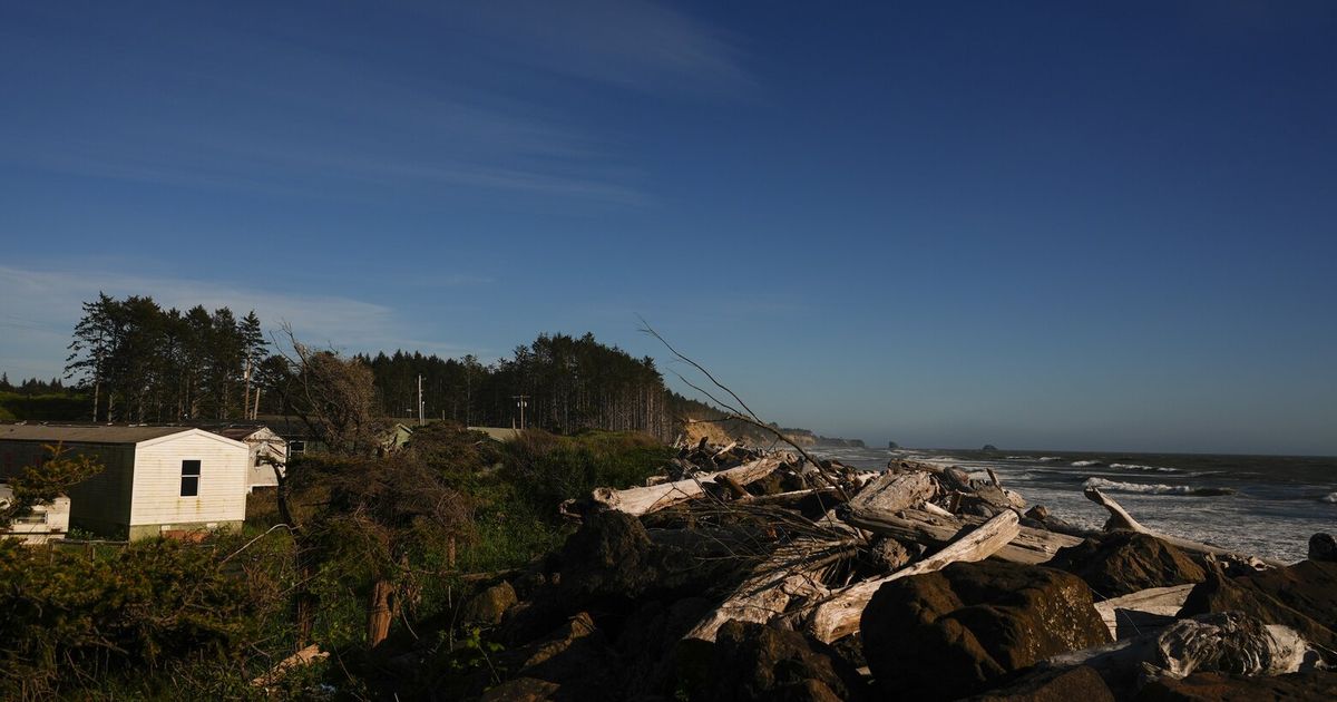 For at least a decade Quinault Nation has tried to escape the rising Pacific. Time is running out