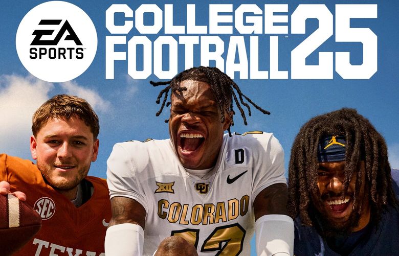 Donovan Edwards, Quinn Ewers & Travis Hunter star on the Standard and Deluxe Edition of College Football 25.
