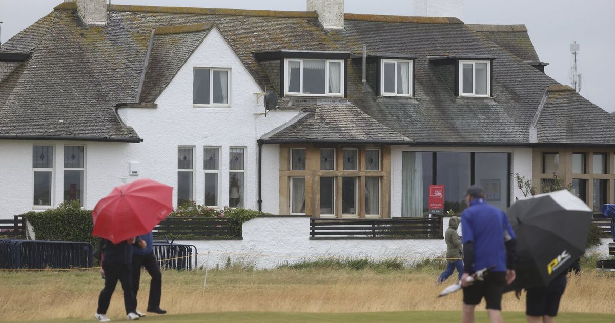 A house with best views of British Open is up for sale. It’s in the middle of the Royal Troon course