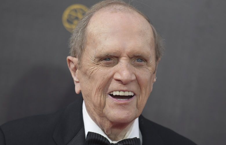FILE – Bob Newhart appears at the Creative Arts Emmy Awards in Los Angeles on Sept. 10, 2016. Newhart, the deadpan master of sitcoms and telephone monologues, died in Los Angeles on Thursday, July 18, 2024. He was 94. (Photo by Richard Shotwell/Invision/AP, File) NYET461 NYET461
