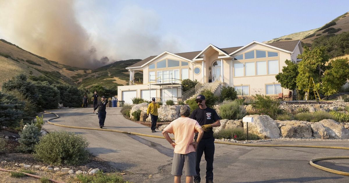 Wildfires plague the West amid a scorching heat wave and high winds ...
