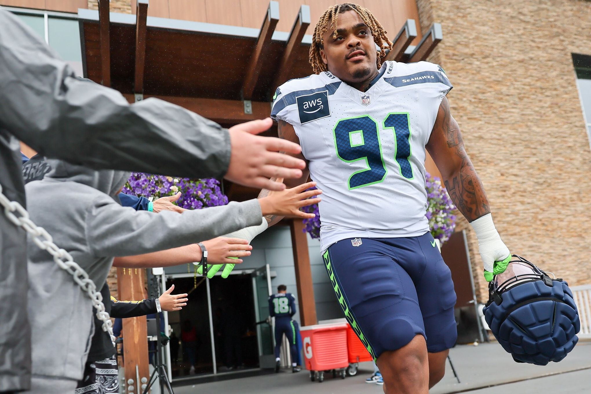 Seahawks rookies Byron Murphy II, Christian Haynes making impact | Notebook  | The Seattle Times