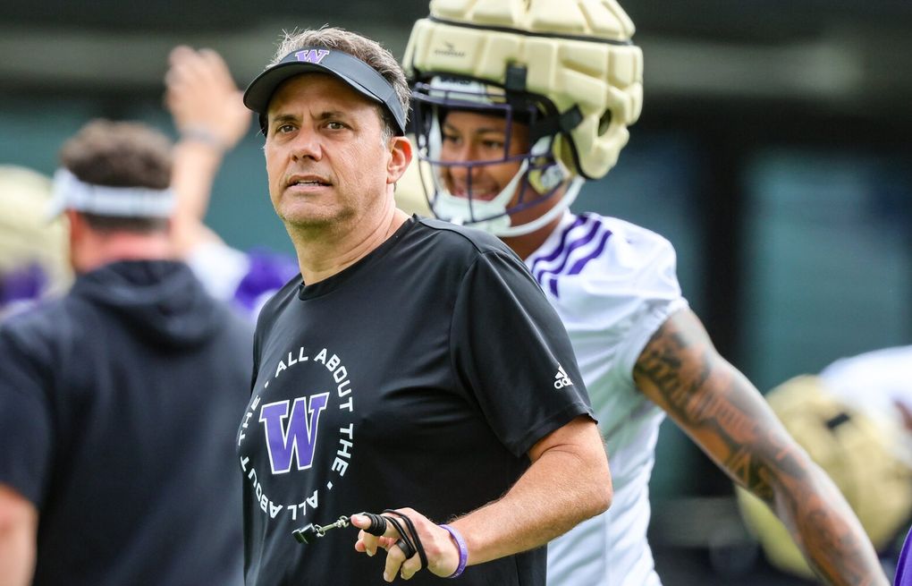 UW Huskies open first football camp under coach Jedd Fisch