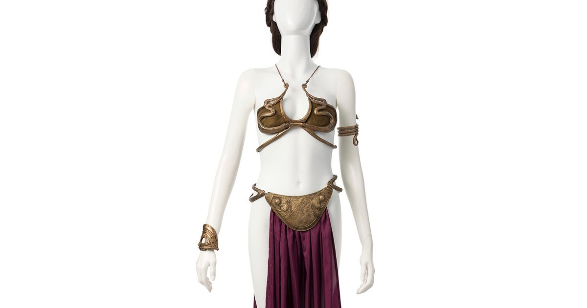 Princess Leia bikini costume from set of 'Star Wars' movie sells at auction  for $175K | The Seattle Times