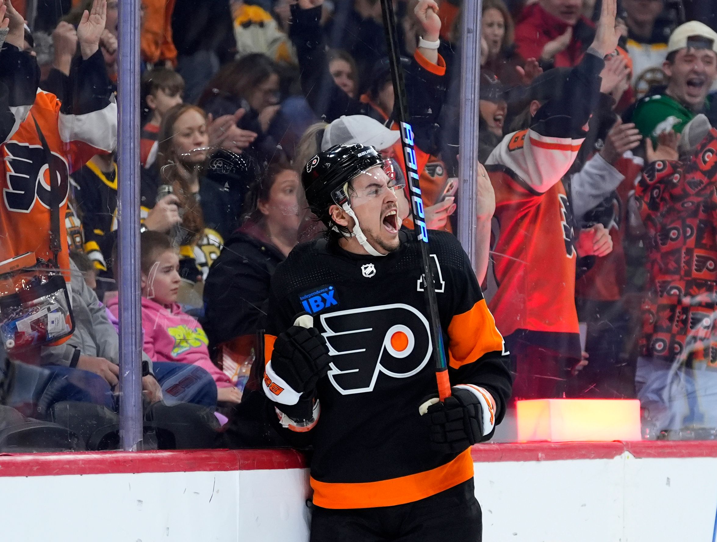 Flyers sign All Star Travis Konecny to an 8 year extension worth 70 million The Seattle Times