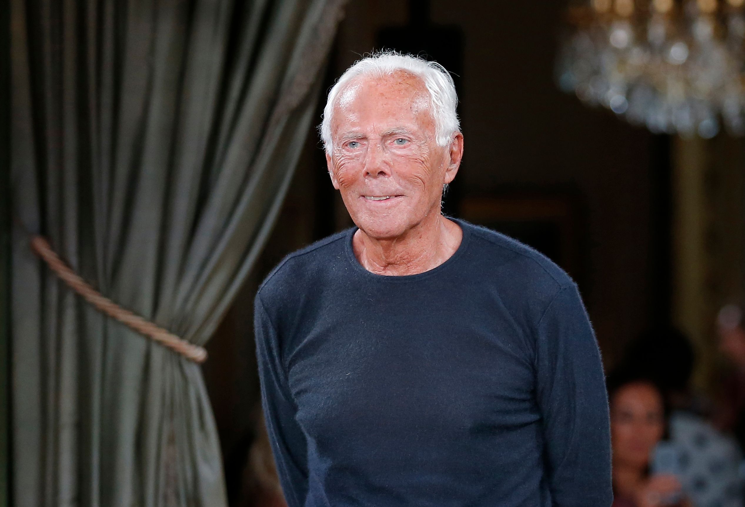 Milan fashion mainstay Giorgio Armani celebrates 90th birthday