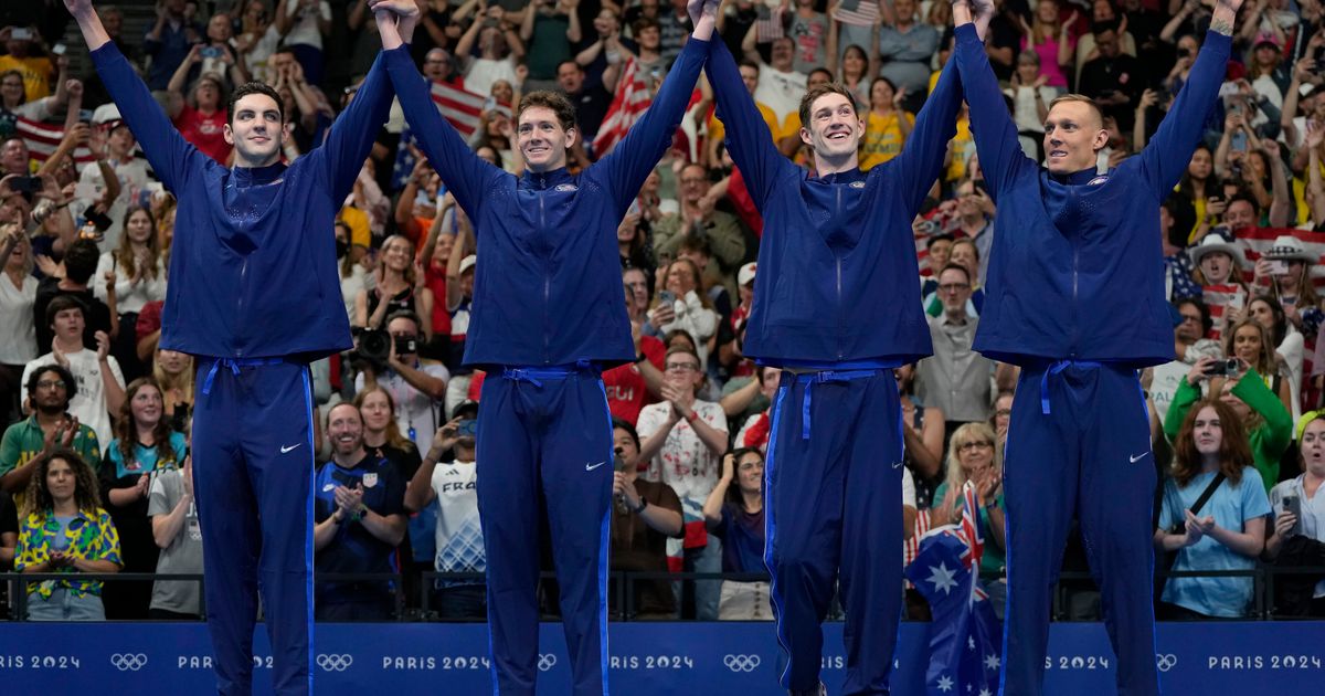 All he does is win gold medals: Caeleb Dressel captures 8th gold as ...
