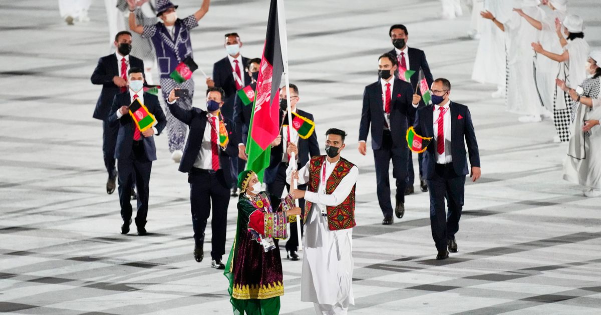 Afghan sprinter Kimia Yousofi ready to run at her 3rd Olympics after ...