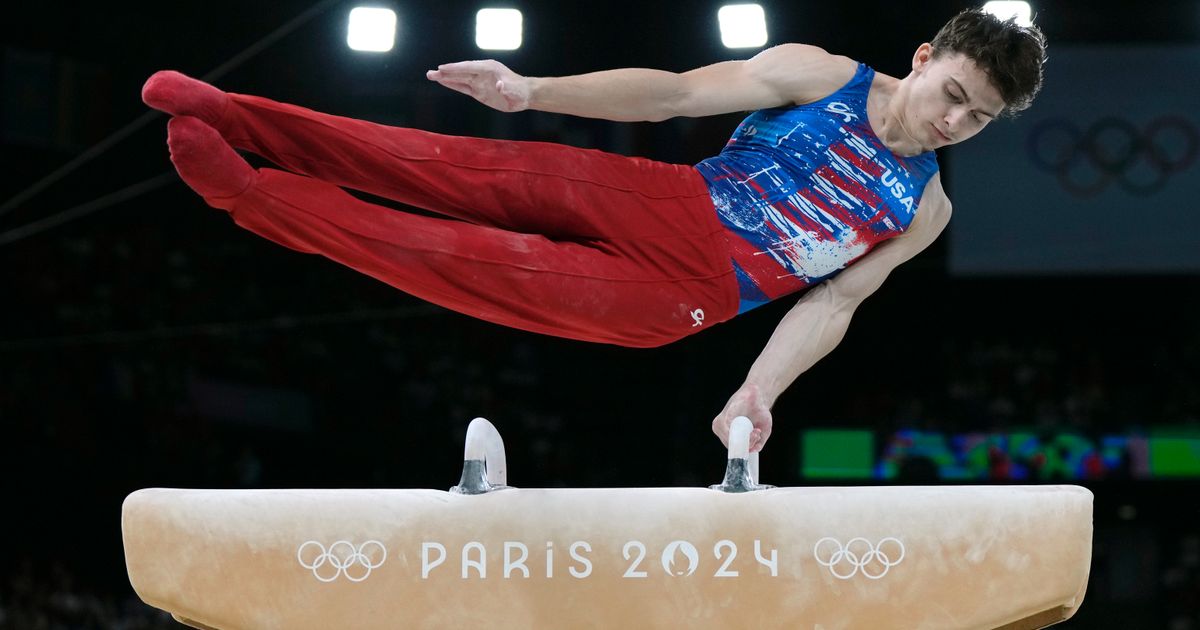 Job done. Pommel horse specialist Stephen Nedoroscik delivers for U.S ...