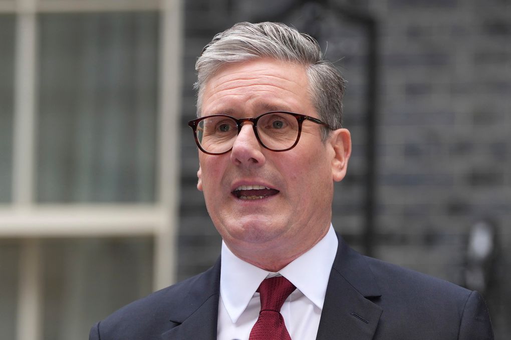 He's derided as dull but Keir Starmer becomes UK prime minister with a sensational victory | The Seattle Times