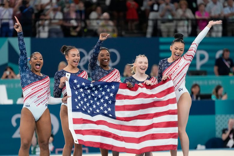 Simone Biles and Team USA earn 'redemption' by powering to Olympic gold in women's  gymnastics | The Seattle Times